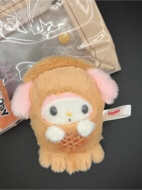 Sanrio The Midnight Diner series My Melody Skewered squid costume plush/keychain